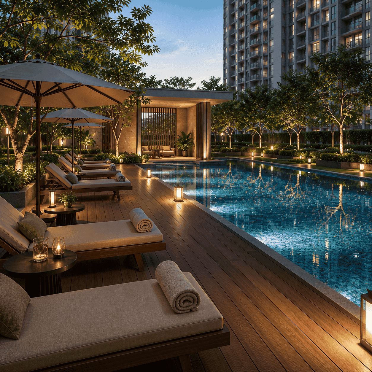 Pool Side Deck
